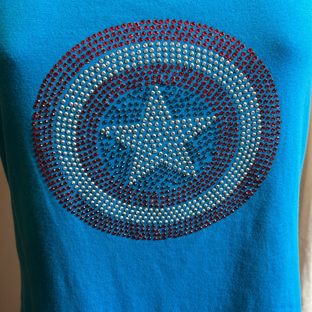 Marvel Captain America Rhinestone Dress - Picture 4 of 4